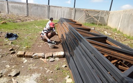 Babinsa Koramil 05 Batur Awasi Pembangunan KDKMP di Desa Sumberejo