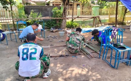 Pembangunan Jembatan Perintis Garuda Kali Wuri Masuki Tahap Persiapan Pemasangan Hanger