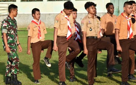 Persami Bela Negara KKRI di Merauke, Wujud Nyata Pembinaan Generasi Muda Berkarakter