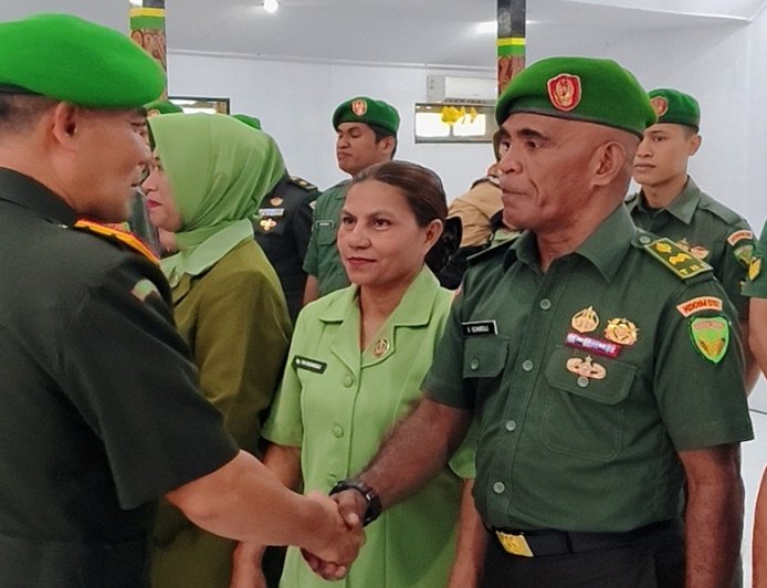 Personel Kodim Merauke Naik Pangkat, Menguatkan Langkah Prajurit Mengabdi Untuk Bangsa