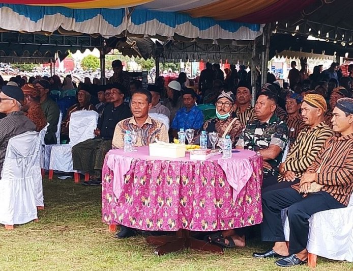 Halal Bihalal HKJSM di Kurik Pererat Silaturahmi, Danpos Ramil Hadir Jaga Kondusivitas