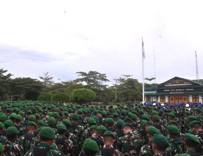 Pangdam XXIV/Mandala Trikora Ingatkan Prajurit Hindari Pelanggaran dan Waspada Situasi