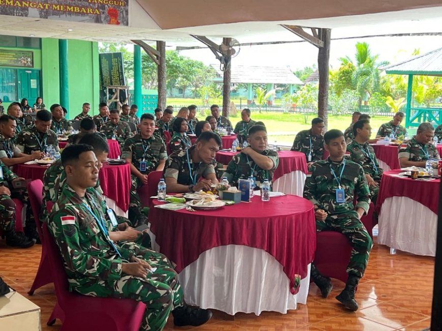 Rapat Kerja Teknis Intelijen, Siber, dan Penerangan Kodam XXIV/MT TA 2026 Samakan Persepsi dan Perkuat Kinerja Satuan