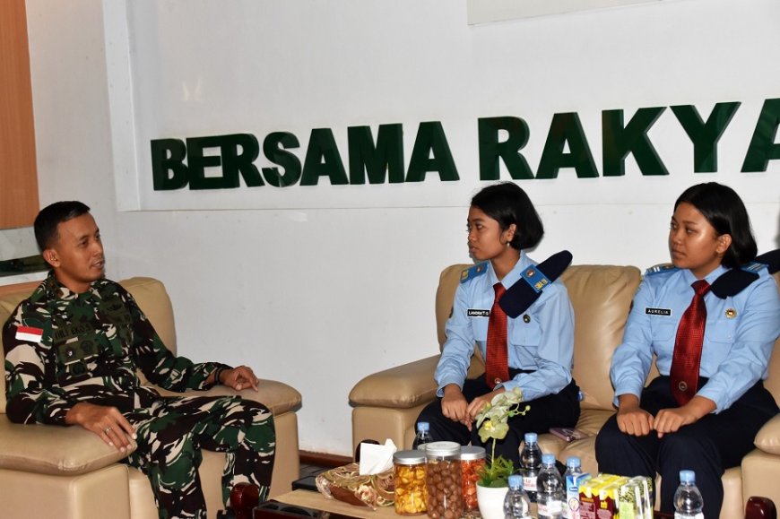 Dandim Merauke Sambut Taruna Nusantara, Kobarkan Semangat Generasi Muda Papua Selatan