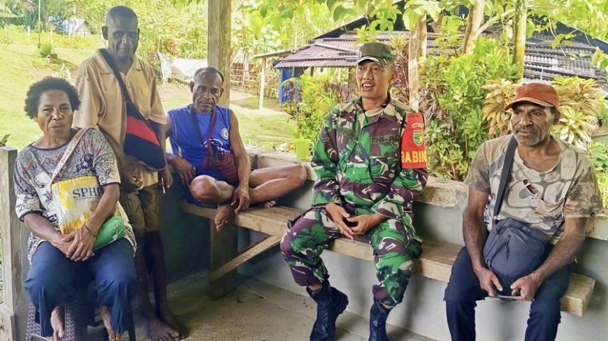 Lahan Tidur di Kemtuk Gresi, Babinsa: Ini Potensi Ekonomi untuk Kesejahteraan Keluarga