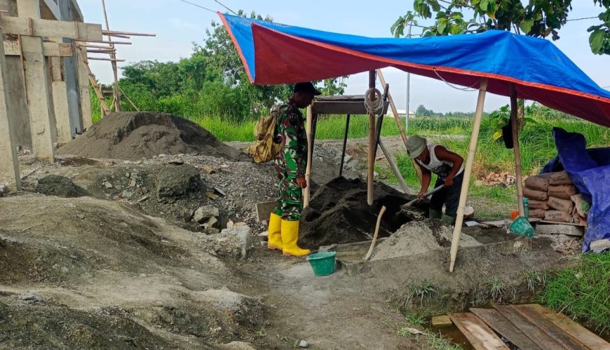 Progres Pembangunan Koperasi Desa Merah Putih di Pecangakan Terus Berlanjut