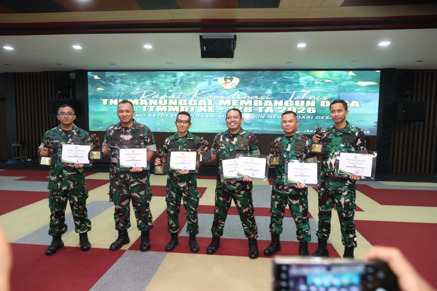 Kodim Brebes dan Kebumen Raih Prestasi Gemilang di Ajang Nasional TMMD 127