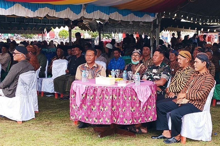 Halal Bihalal HKJSM di Kurik Pererat Silaturahmi, Danpos Ramil Hadir Jaga Kondusivitas