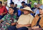 Panen Raya Jagung Nasional di Keerom, Danramil Arso: TNI Siap Kawal Program Ketahanan Pangan