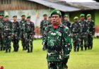Letkol Czi Dili Eko Setyawan Pimpin Upacara Bendera, Teguhkan Nasionalisme dan Disiplin Prajurit