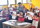Babinsa Senggi Hadir di Sekolah, Perkuat Wawasan Kebangsaan dan Semangat Cinta Tanah Air