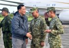 Letkol Czi Dili Eko Setyawan Sambut Menhan RI di Merauke, Perkuat Ketahanan Pangan Papua Selatan