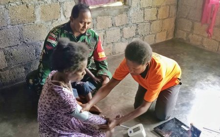 Posyandu Door to Door, Babinsa Dampingi Kader Layani Ibu Hamil hingga Lansia