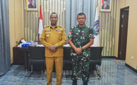 Perkuat Sinergi, Pangdam XXIV/MT Angkat Isu Akses Jembatan di Pedalaman Merauke
