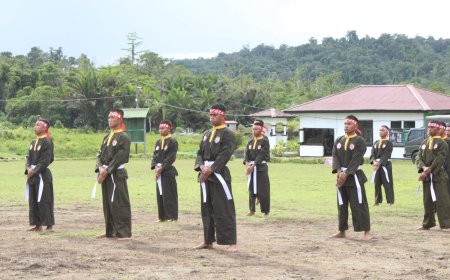 Asah Kemampuan perorangan, Prajurit Yonif TP 814/JZA Rutin Gelar Latihan PSM Setiap Hari