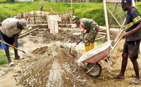 Pembangunan Jembatan Garuda di Kampung Candra Jaya, Wujud Kolaborasi dan Harapan Baru Bagi Warga