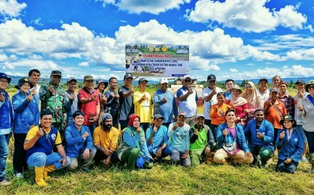 Menuju Papua Mandiri Pangan, Pemerintah Targetkan Perluasan Lahan Hingga Perbatasan RI-PNG