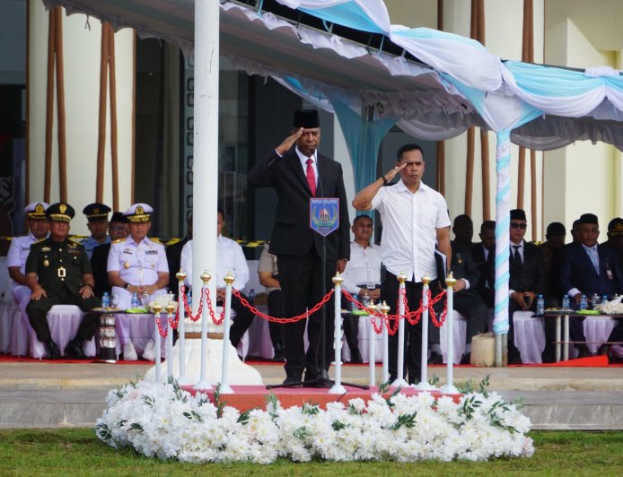 Kasdam XXIV/Mt Hadiri Peringatan Hari Otonomi Daerah ke-XXX di Papua Selatan, Perkuat Sinergi Pembangunan Daerah
