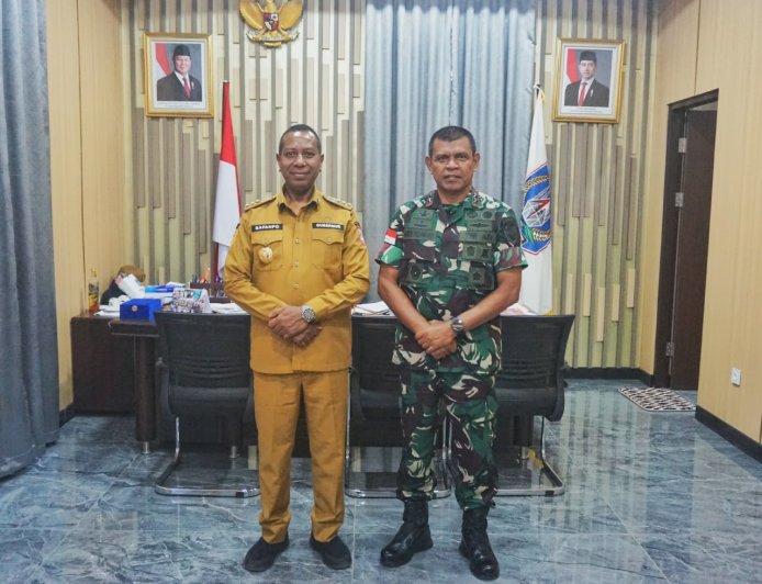 Perkuat Sinergi, Pangdam XXIV/MT Angkat Isu Akses Jembatan di Pedalaman Merauke