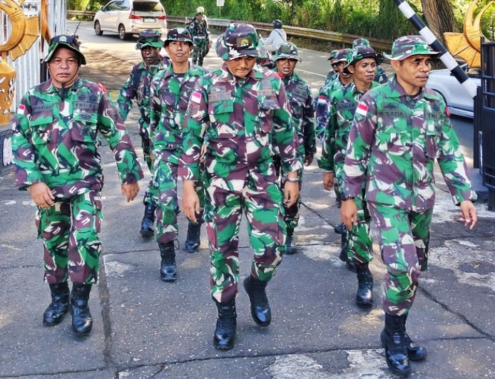 Asah Ketahanan Fisik dan Mental Prajurit, Kodim 1701/Jayapura Gelar Hanmars PSJM