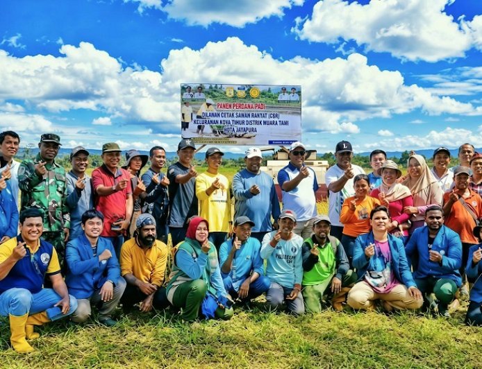 Menuju Papua Mandiri Pangan, Pemerintah Targetkan Perluasan Lahan Hingga Perbatasan RI-PNG