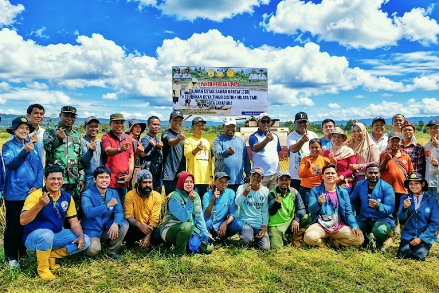 Menuju Papua Mandiri Pangan, Pemerintah Targetkan Perluasan Lahan Hingga Perbatasan RI-PNG