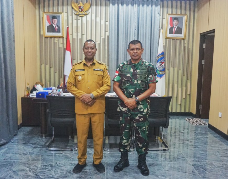 Perkuat Sinergi, Pangdam XXIV/MT Angkat Isu Akses Jembatan di Pedalaman Merauke