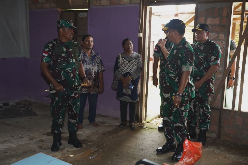 Pangdam XXIV/Mandala Trikora Beri Semangat Anak Panti Abba Merauke: Jangan Minder, Terus Kejar Cita-Cita