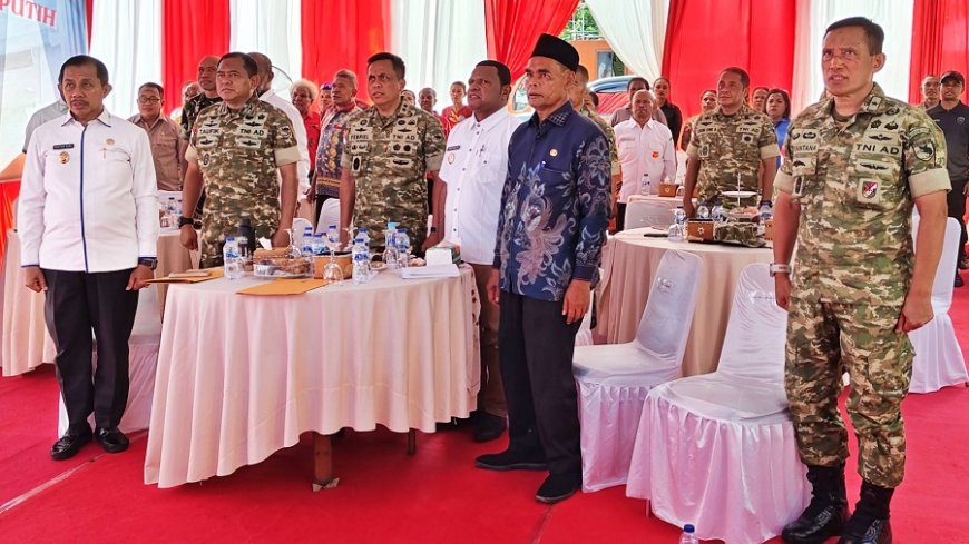 Launching Koperasi Merah Putih se-Indonesia, Kodim Jayapura Siap Kawal Penguatan Ekonomi Kerakyatan