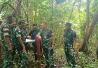 Dampingi Pangdam  Dandim 1701/Jayapura Pastikan Kesiapan Lahan Cetak Sawah di Perbatasan Keerom