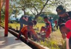 Peduli Pendidikan, Prajurit Yonif TP 809/NTM Gelar Karya Bakti di SD Satu Atap Kasukwe Sarmi