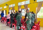 Ibadah Bersama di Gereja Eben Heazer, Prajurit Yonif TP 860/NSK Pererat Kebersamaan dengan Jemaat Waropen