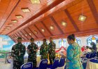 Prajurit Yonif TP 860/NSK Perkuat Iman dan Kemanunggalan Bersama Jemaat di Dua Gereja Kabupaten Waropen