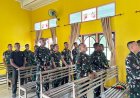 Prajurit Yonif TP 860/NSK Perkuat Iman dan Soliditas Melalui Ibadah Minggu Bersama