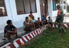 Melalui Komsos Babinsa Web Ajak Warga Menjaga Jembatan Garuda dan Stabilitas Kampung