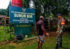 Pantau Langsung Babinsa Kemtuk Gresi Tegaskan Sumur Bor TNI AD Tetap Berfungsi Dengan Baik