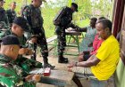 Sentuh Hati Warga Waropen, Prajurit Yonif TP 860/NSK Datangi Rumah ke Rumah Beri Layanan Kesehatan Gratis Lewat Program SATU