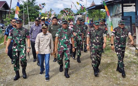 Jembatan Garuda Tahap III Resmi Dimulai, Pangdam XVII/Cenderawasih Hadiri Ground Breaking di Jayapura