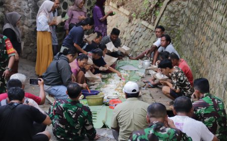 Doa Bersama Tandai Dimulainya Rehab Jembatan Perintis Garuda di Desa Kincang
