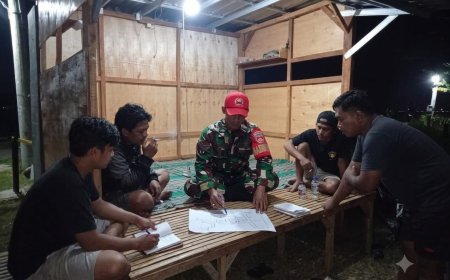 Perkuat Silaturahmi dan Serap Informasi Wilayah, Babinsa Cenggini Aktif Sambangi Warga