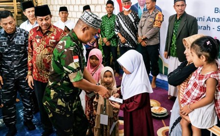 Gebyar 10 Muharam Kasdim 1701/Jayapura Perkuat Ukhuwah Tebarkan Kepedulian Sosial