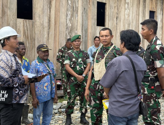 Danbrigif TP 82/WKB Tinjau Yonif TP 860/NSK, Aksi Bela Diri Prajurit hingga Ketahanan Pangan Curi Perhatian