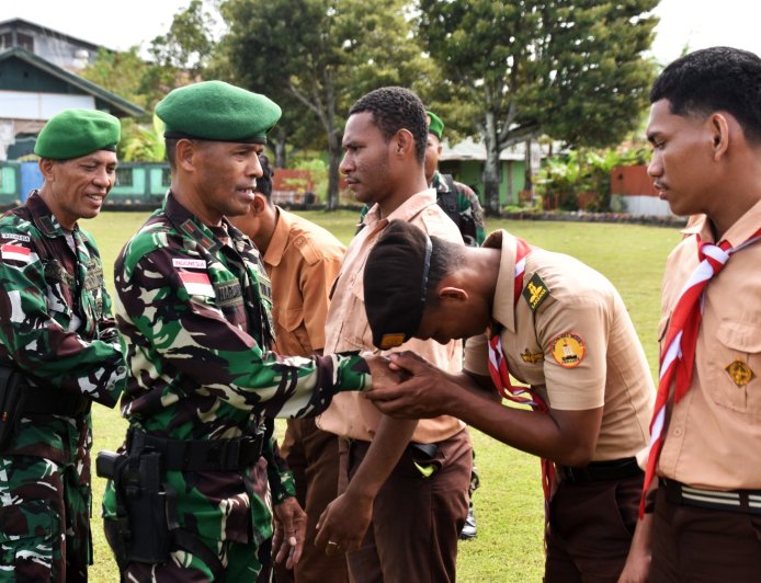 Persami Bela Negara KKRI Resmi Ditutup, Kodim 1707/Merauke Tekankan Peran Generasi Muda Sebagai Obor