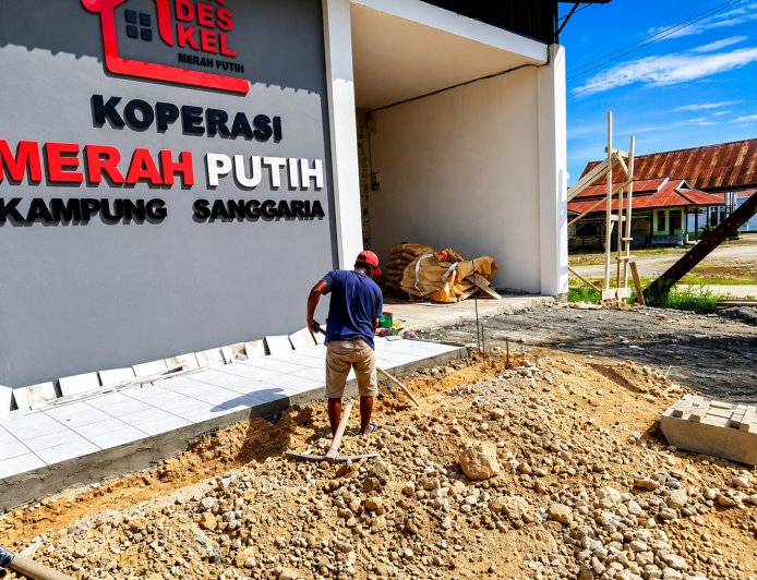 Kawal Program Strategis Nasional Kodim Jayapura Tuntaskan 6 KDKMP dan Pacu Empat Lokasi Tersisa