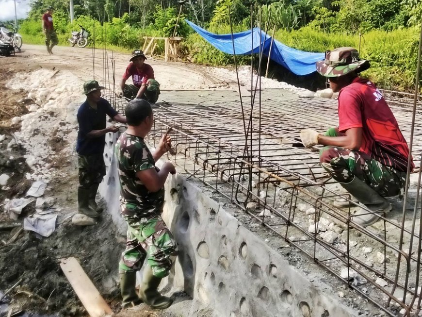 Dari Gotong Royong Lahir Infrastruktur: Jembatan Garuda Butuo II Sisa 10% Siap Difungsikan
