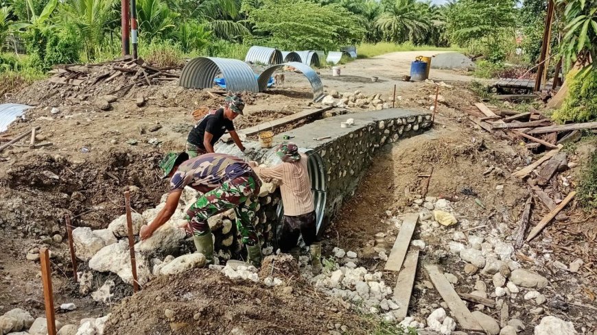 Jembatan Garuda Pitewi I Dikebut Hingga Rampung, Pastikan Kesejahteraan Warga Perbatasan