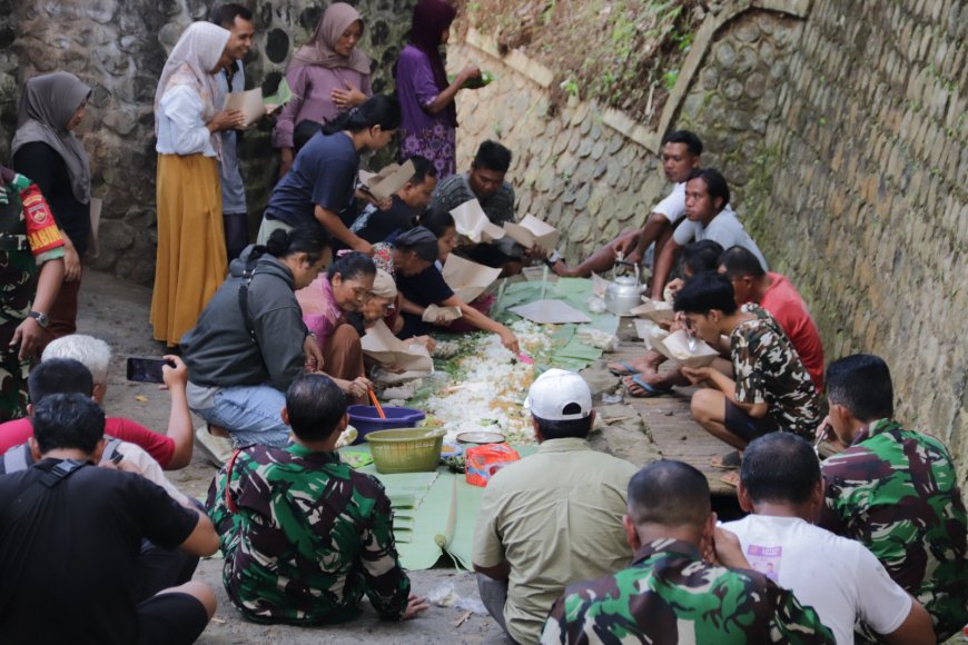 Doa Bersama Tandai Dimulainya Rehab Jembatan Perintis Garuda di Desa Kincang
