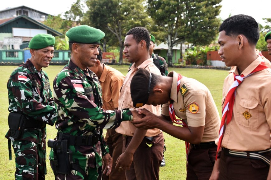 Persami Bela Negara KKRI Resmi Ditutup, Kodim 1707/Merauke Tekankan Peran Generasi Muda Sebagai Obor