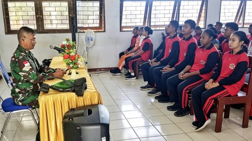 Kodim 1701/Jayapura Bentuk Generasi Muda Berkarakter dan Cinta Tanah Air Melalui Persami KKRI