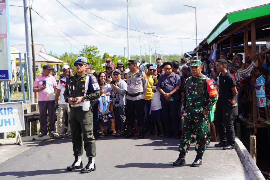 Pangdam XXIV/Mandala Trikora: Kunjungan Wapres RI di Asmat Wujud Nyata Perhatian Pemerintah bagi Papua Selatan